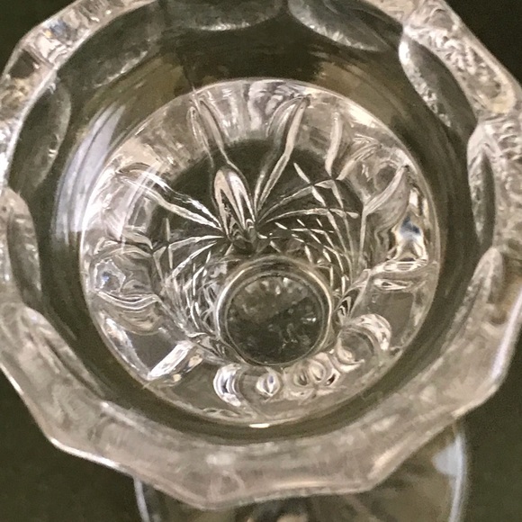 A Vintage (retired) J. G. Durand French Crystal Candlestick Holder - Picture 5 of 6